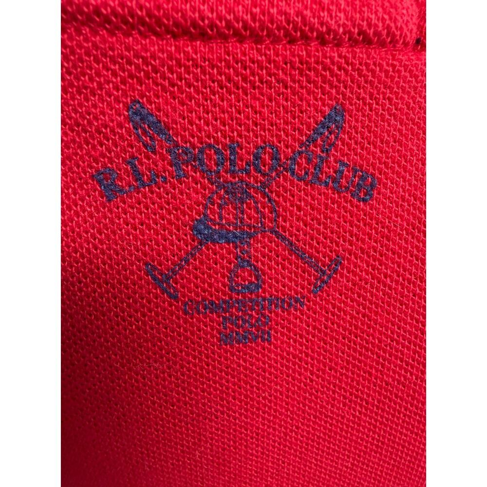 VTG Ralph Lauren Sport Colorblock Polo Dress Red Green Navy Size M - Picture 3 of 8